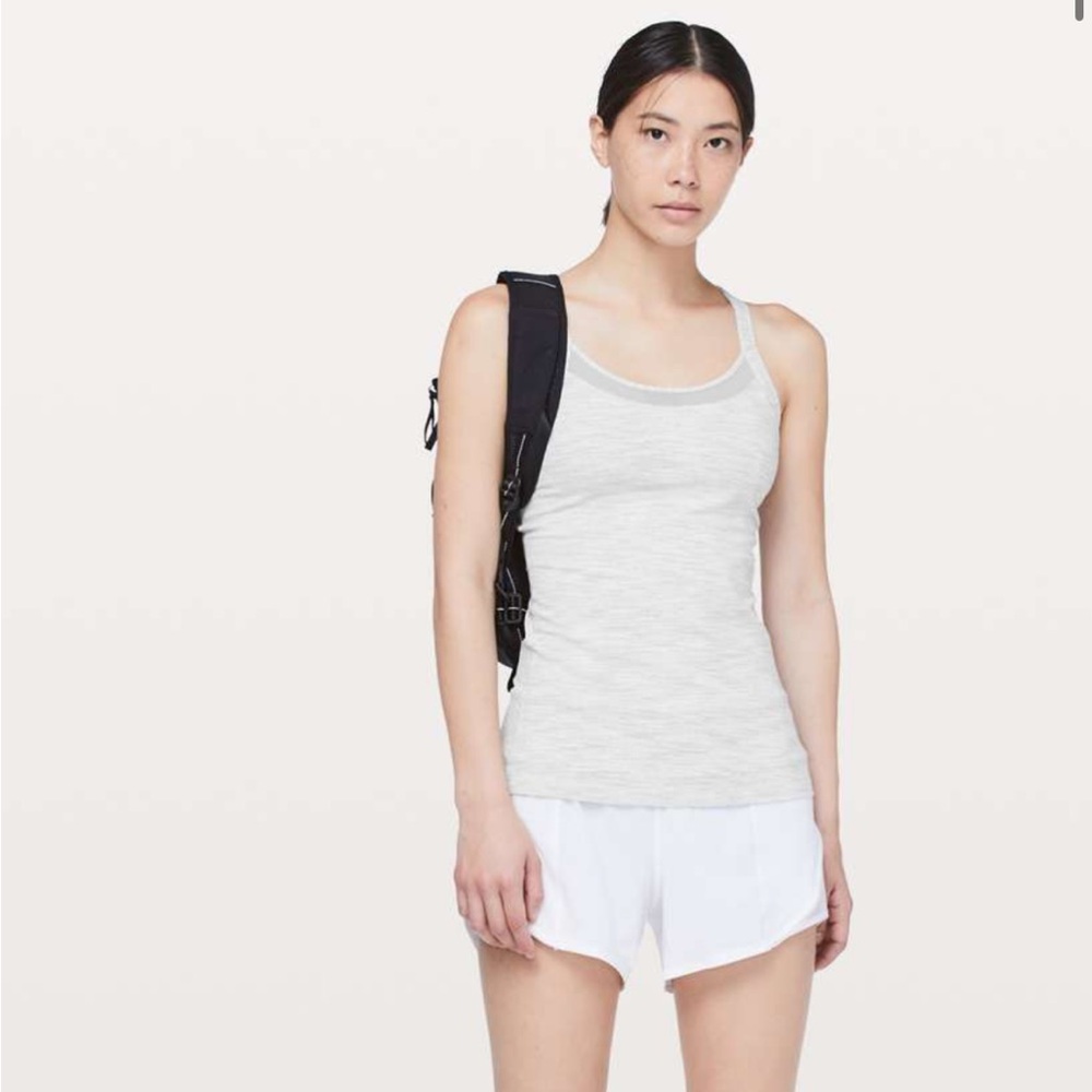 Lululemon Rally your heart tank size 10 Wee Are From Space Nimbus Battleship